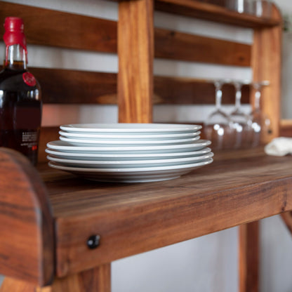 Potting Table/Bench/Serving Bar - Acacia Wood