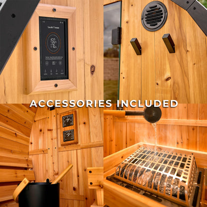 Henley Outdoor Cabin Sauna – 2-4 Person